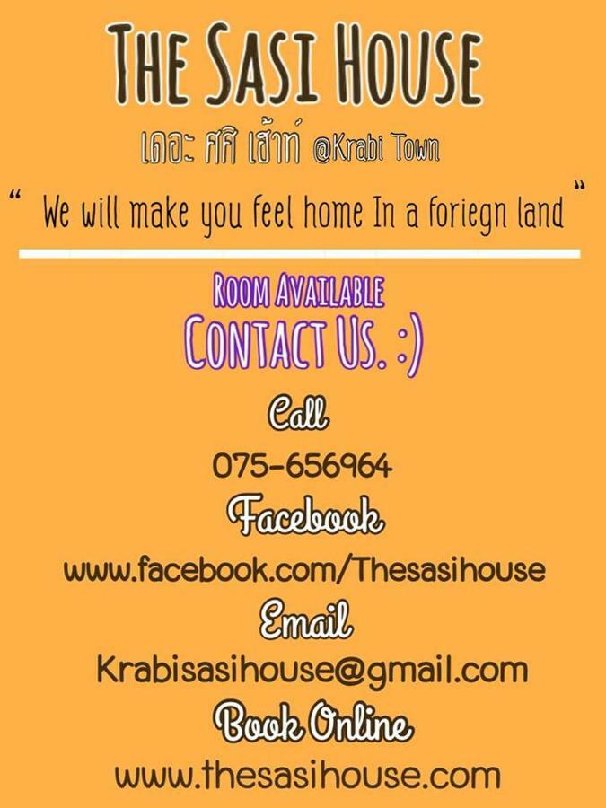 The Sasi House Hotell Krabi town Eksteriør bilde